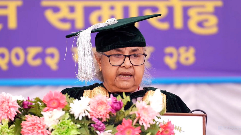 विश्वविद्यालयमा प्रधानमन्त्री कुलपति हुने व्यवस्था हटाउँछौँ :  प्रधानमन्त्री कार्की