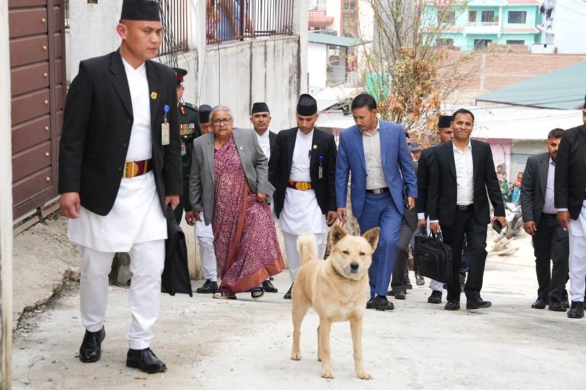 जिम्मेवारी पूरा गरेर टोखास्थित घर फर्किन् सुशीला कार्की