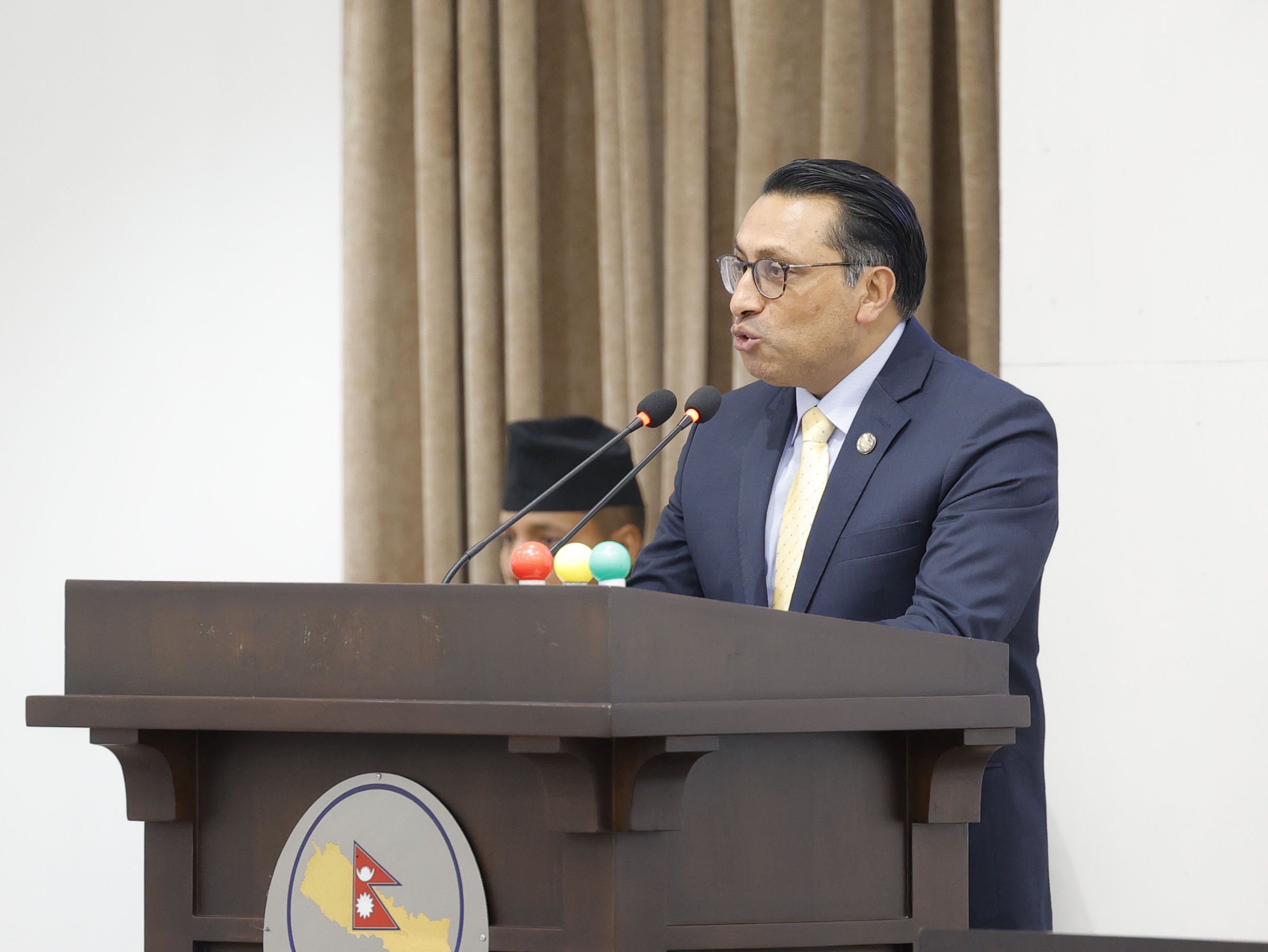 Finance Minister Dr. Swarnim Wagle Presents Bill to Amend and Repeal Certain Nepal Laws Related to Finance, 2083 in House of Representatives