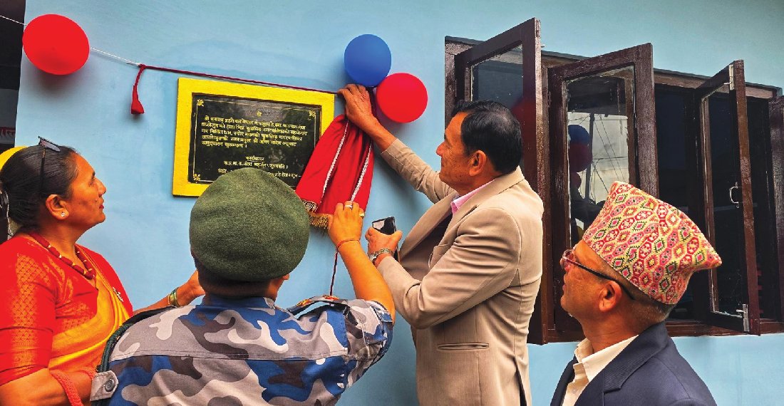 ताप्लेजुङमा विपद् व्यवस्थापन सामग्री भण्डारण केन्द्र निर्माण