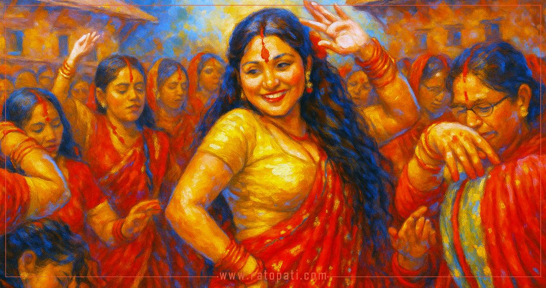   बग्रेल्ती तिज गीत : हरायो मौलिकपन, भित्रियो विकृति