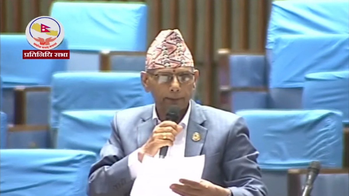   अख्तियारसम्बन्धी विधेयक थन्क्याएर राखेको भन्दै सांसदको आपत्ति