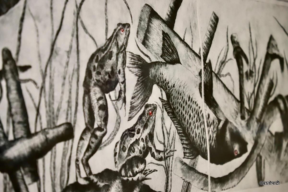 Tharu art exhibition (2)