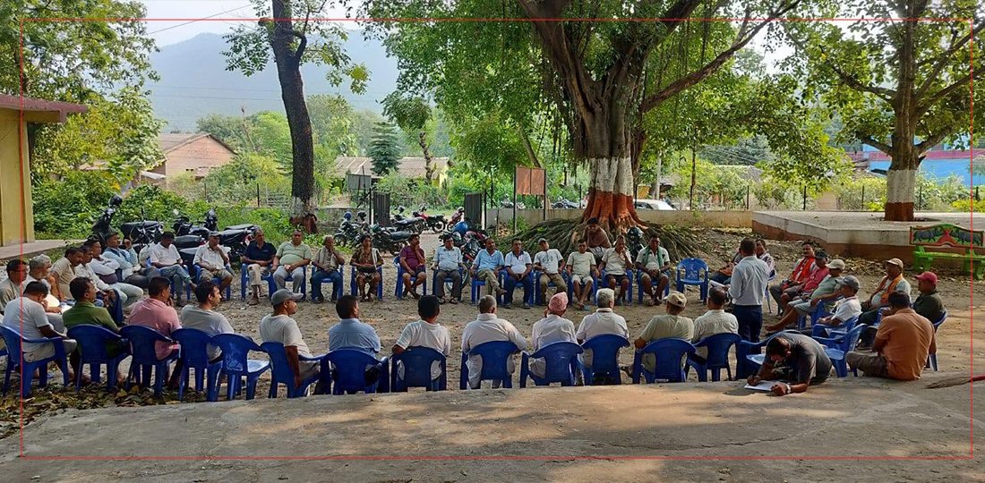 ८ किलोमिटर बाटो नबनेपछि गण्डकी प्रदेशबाटै छुट्टिने निर्णयमा पुगे त्रिवेणीवासी