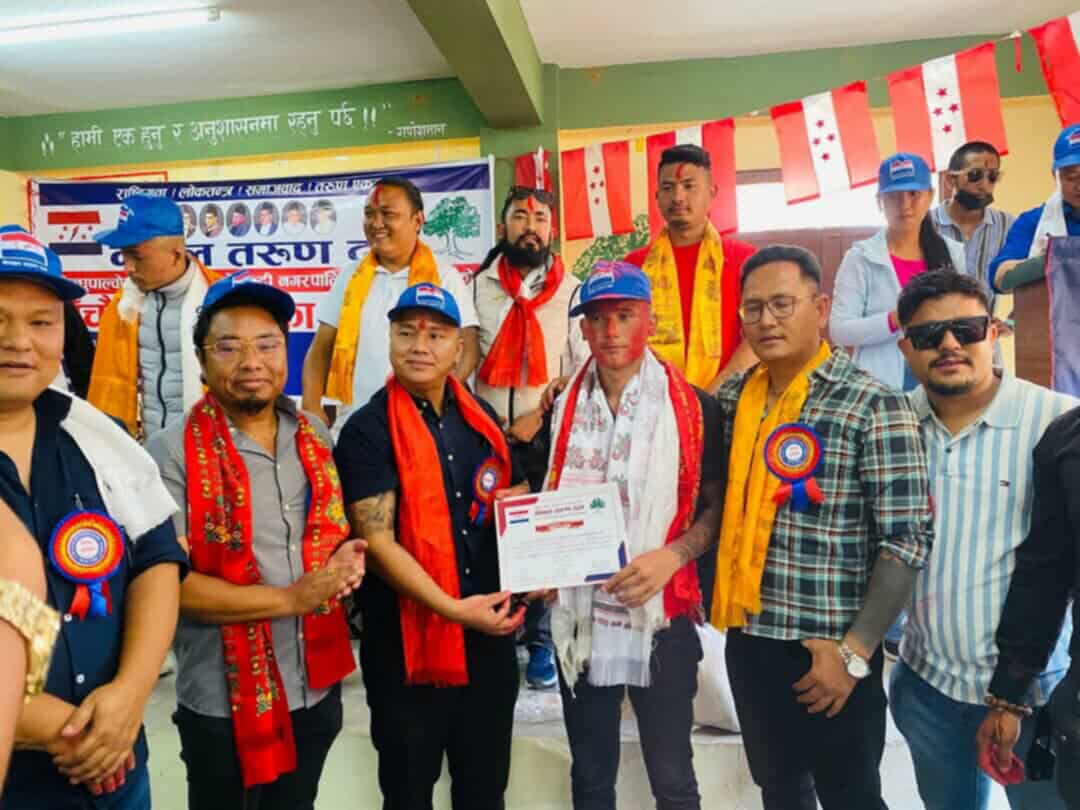 तरुण दल चौतारा नगरपालिका अध्यक्षमा अमिर तामाङ निर्वाचित