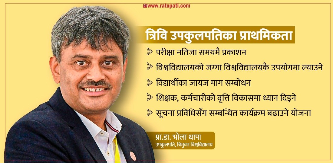 ‘परीक्षाको नतिजा समयमै प्रकाशन गर्नु मेरो पहिलो प्राथमिकता हो’