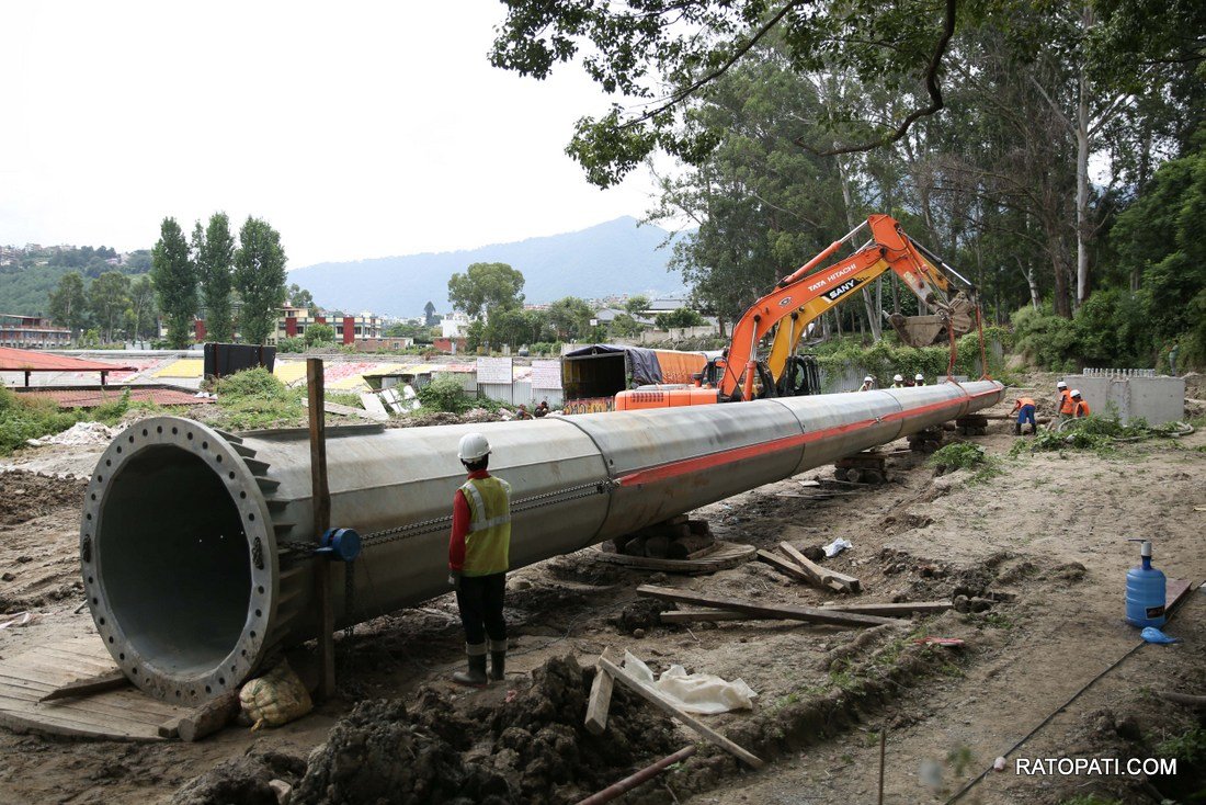 TU Cricket Ground_Flood Light_installation_
