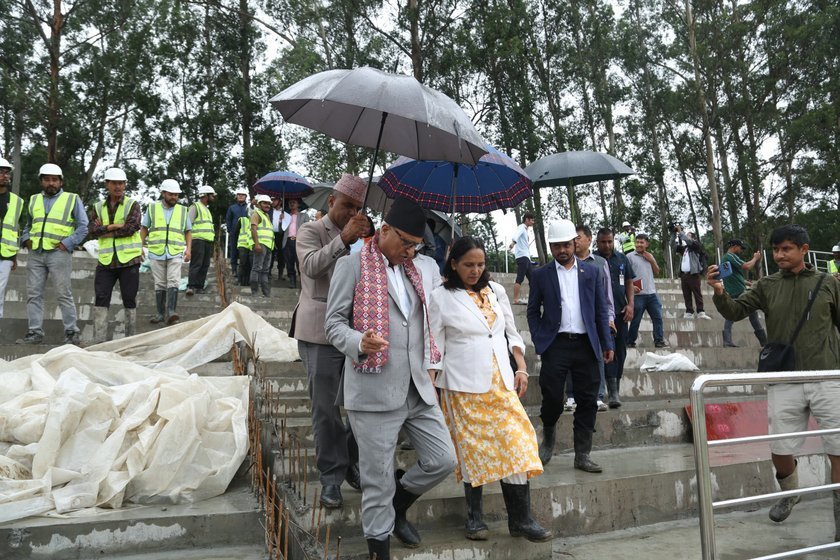   संसदीय समितिद्वारा त्रिवि क्रिकेट मैदानको अनुगमन (तस्बिरहरू)