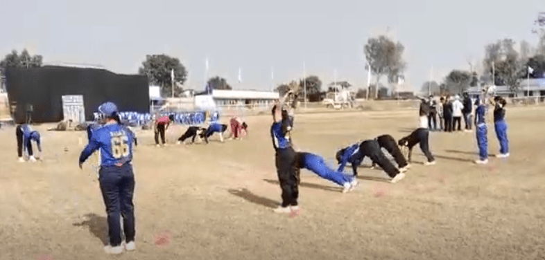 निर्माणाधीन गौतमबुद्ध रङ्गशालामा यू–१९ महिला खेलाडीको प्रशिक्षण सुरु