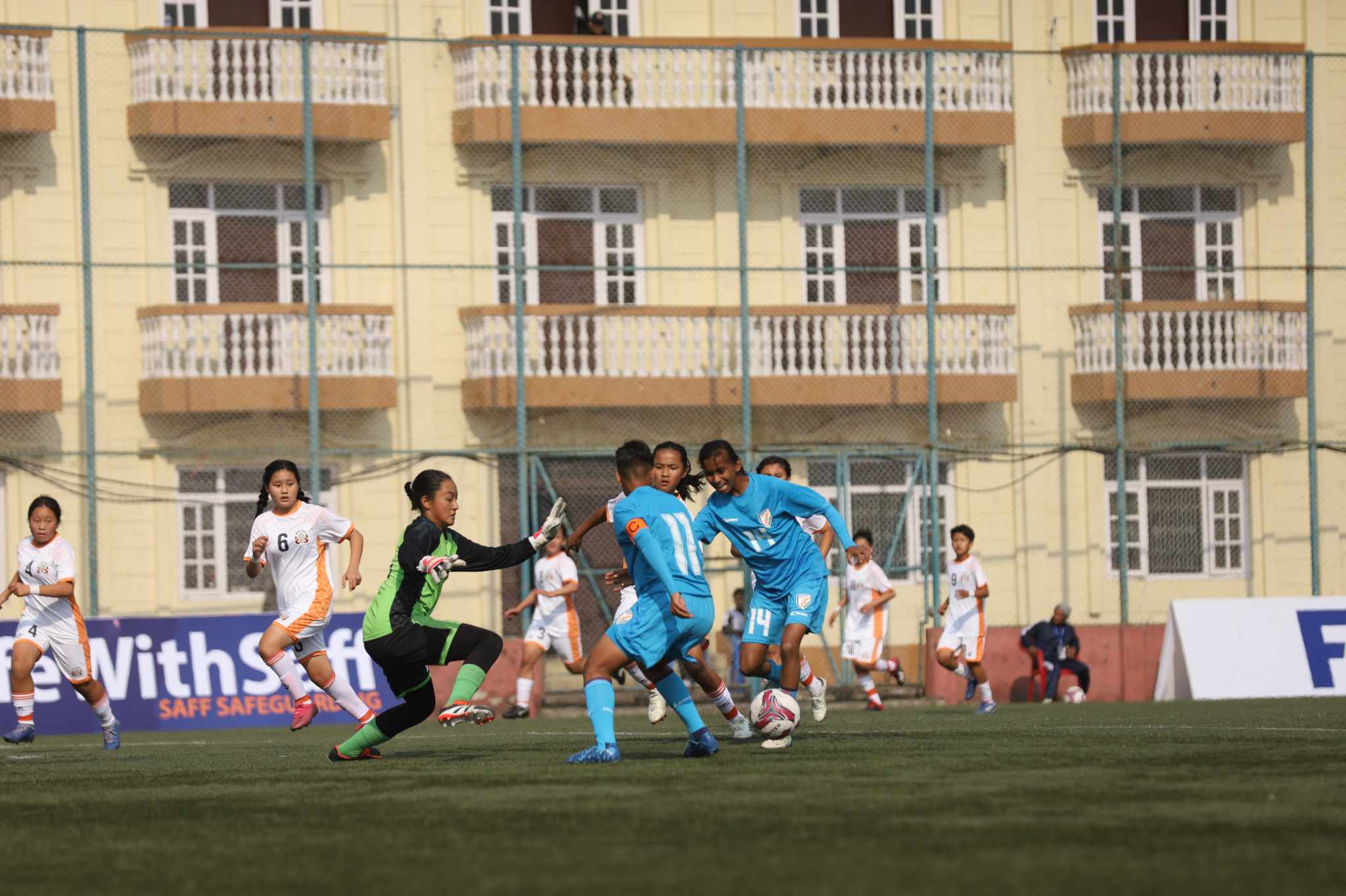 साफ यु–१६ महिला च्याम्पियनसिपमा भारतको रबाफिलो जित