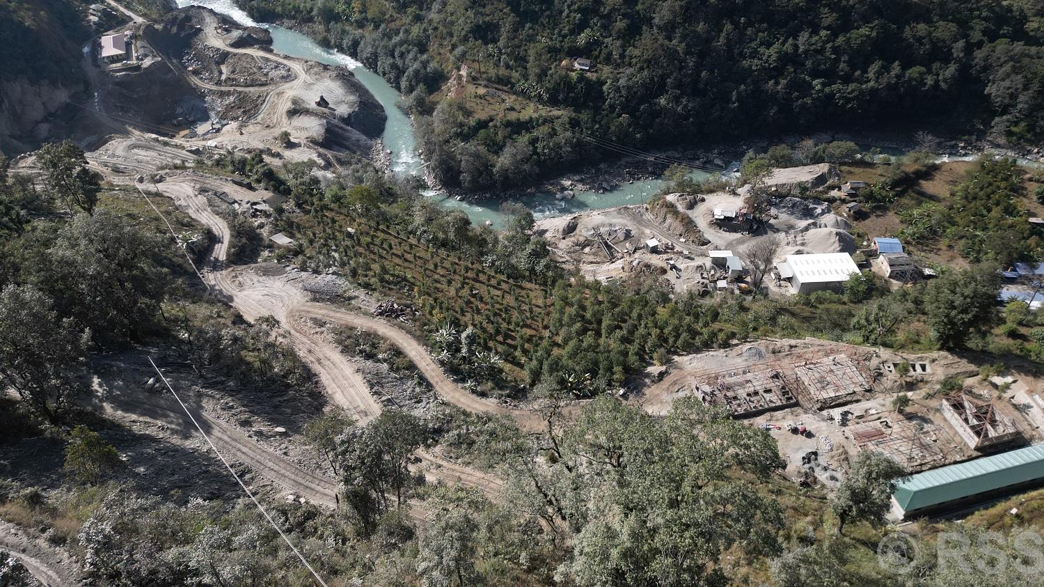 माथिल्लो म्याग्दी–१ जलविद्युत् आयोजना : ३० प्रतिशत भौतिक प्रगति