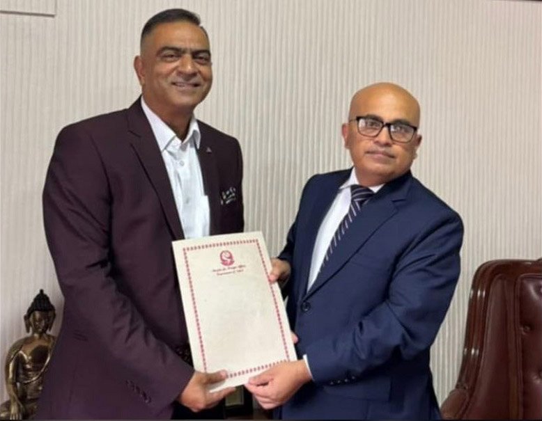   उद्यमी विनय उपाध्याय नेपालका लागि युगान्डाको अवैतनिक वाणिज्यदूत नियुक्त
