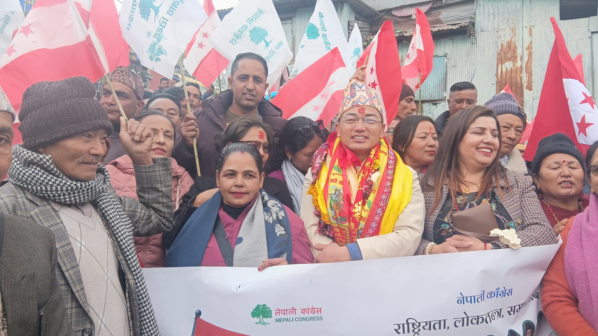   इलाम–१ मा राईले कांग्रेसबाट दर्ता गराए उम्मेदवारी