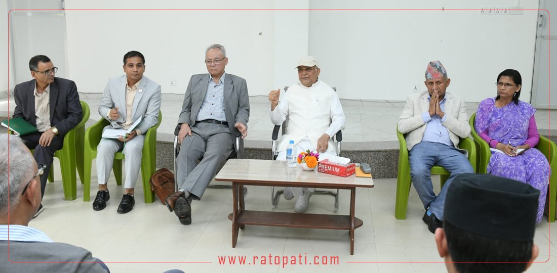 च्यासलमा सुरु भयो एमाले संसदीय दलको बैठक