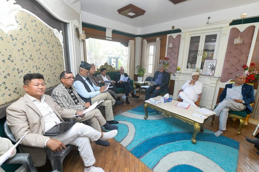 CPN-UML Central Secretariat Meeting Begins to Review Elections and Finalize Proportional Representation List