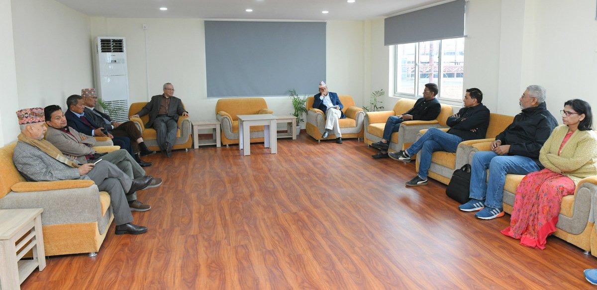 CPN-UML Secretariat Meets Following Chairman Oli's Arrest; Party Plans Nationwide Protests