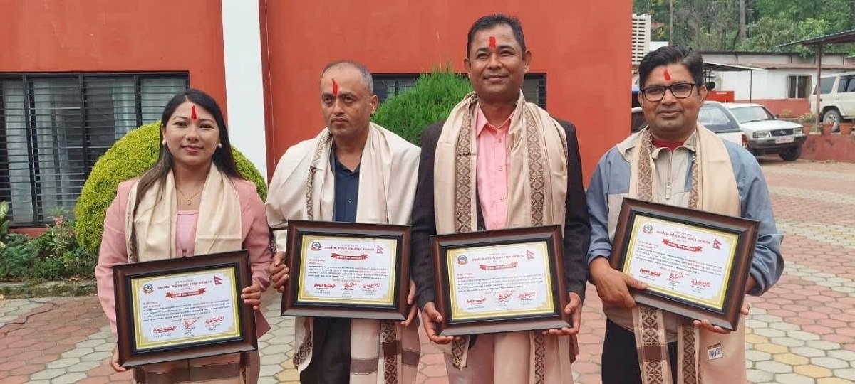 बागमती सरकारद्वारा ४ पत्रकार पुरस्कृत