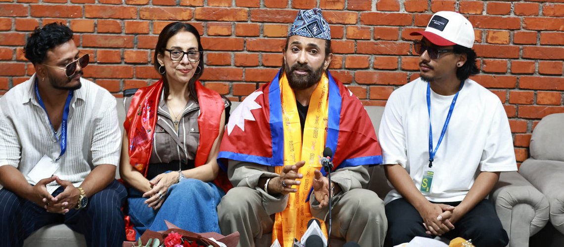 Indian Choreographer Terence Lewis Arrives in Kathmandu