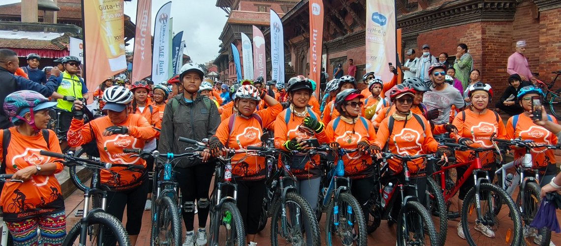 Nepal's Largest Cycling Campaign Concludes