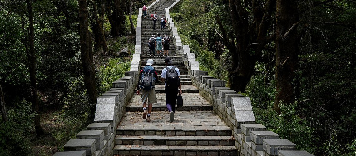Helambu Himalayan Great Trail Under Construction