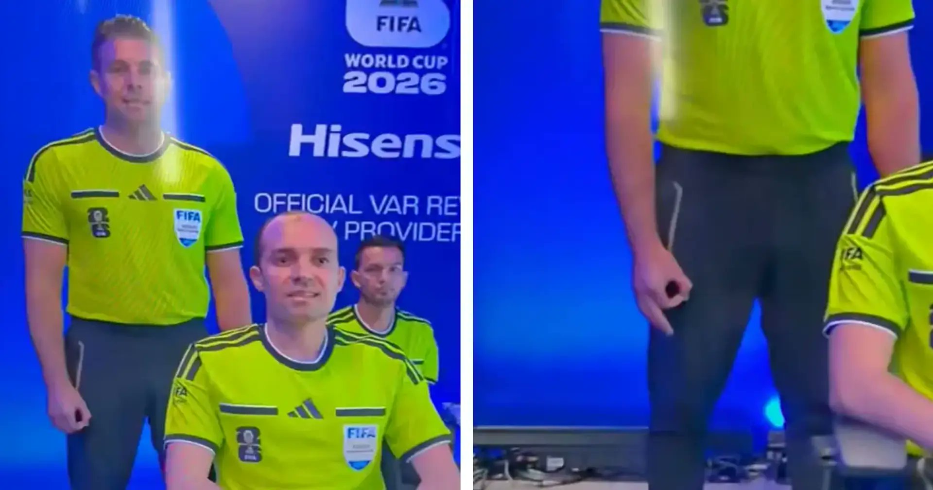 VAR Referee Shan Evans Explains 'OK' Gesture as Unconscious Twitch