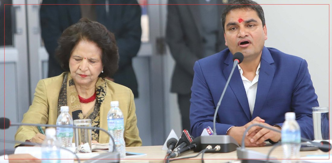  स्वास्थ्यमन्त्री शर्मा र पूर्व स्वास्थ्यमन्त्री पौडेलबिच भेटवार्ता