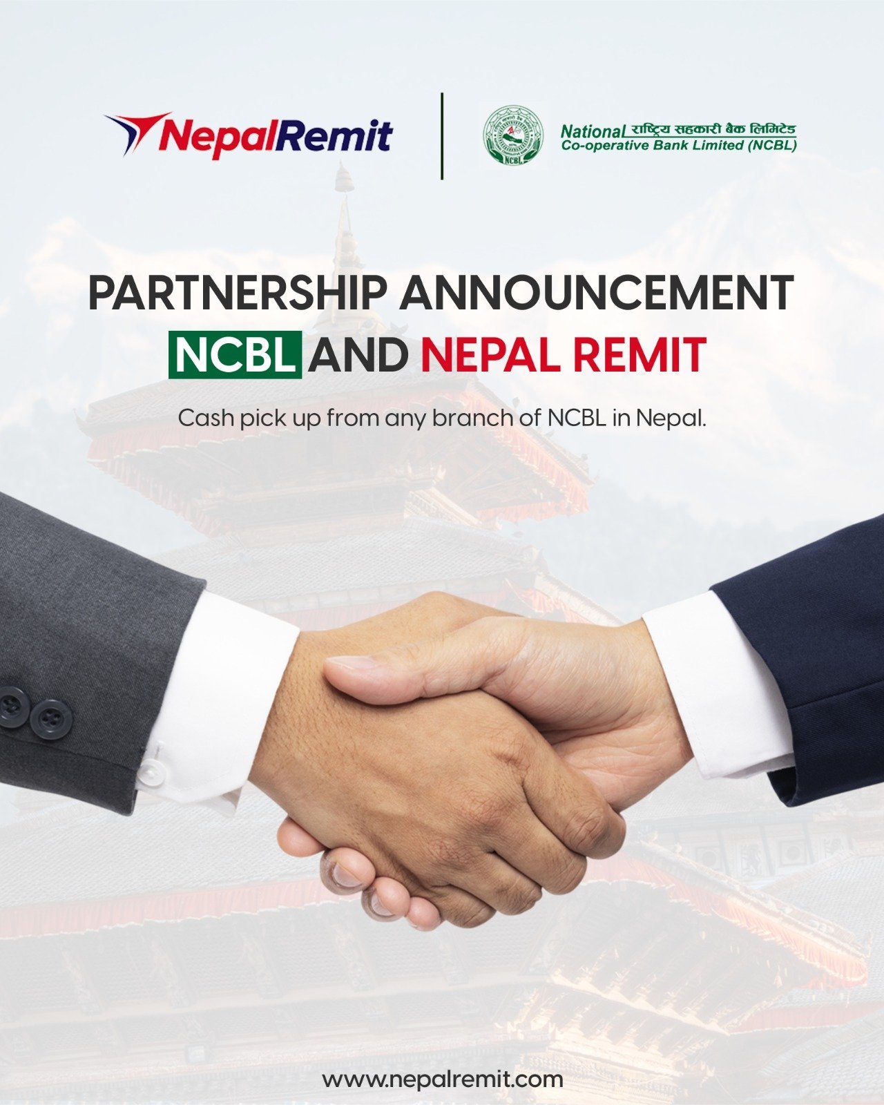 नेपाल रेमिट र राष्ट्रिय सहकारी बैंकबीच रेमिट्यान्स् भुक्तानी सम्झौता