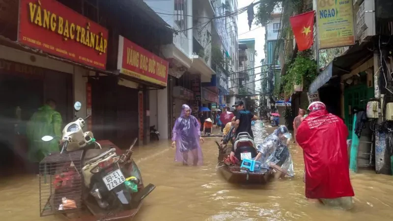 समुद्री आँधीले भियतनाममा मर्नेको संख्या १५२ पुग्यो