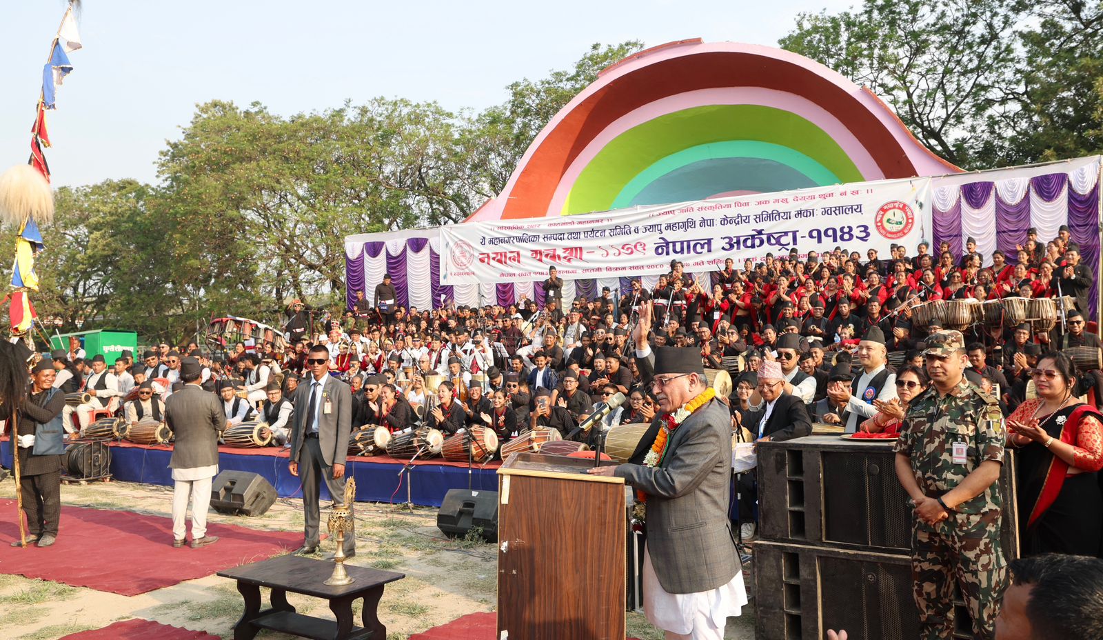   गीत/संगीत क्षेत्रको प्रवर्द्धनमा सक्दो सहयोग गर्नेछु: प्रधानमन्त्री
