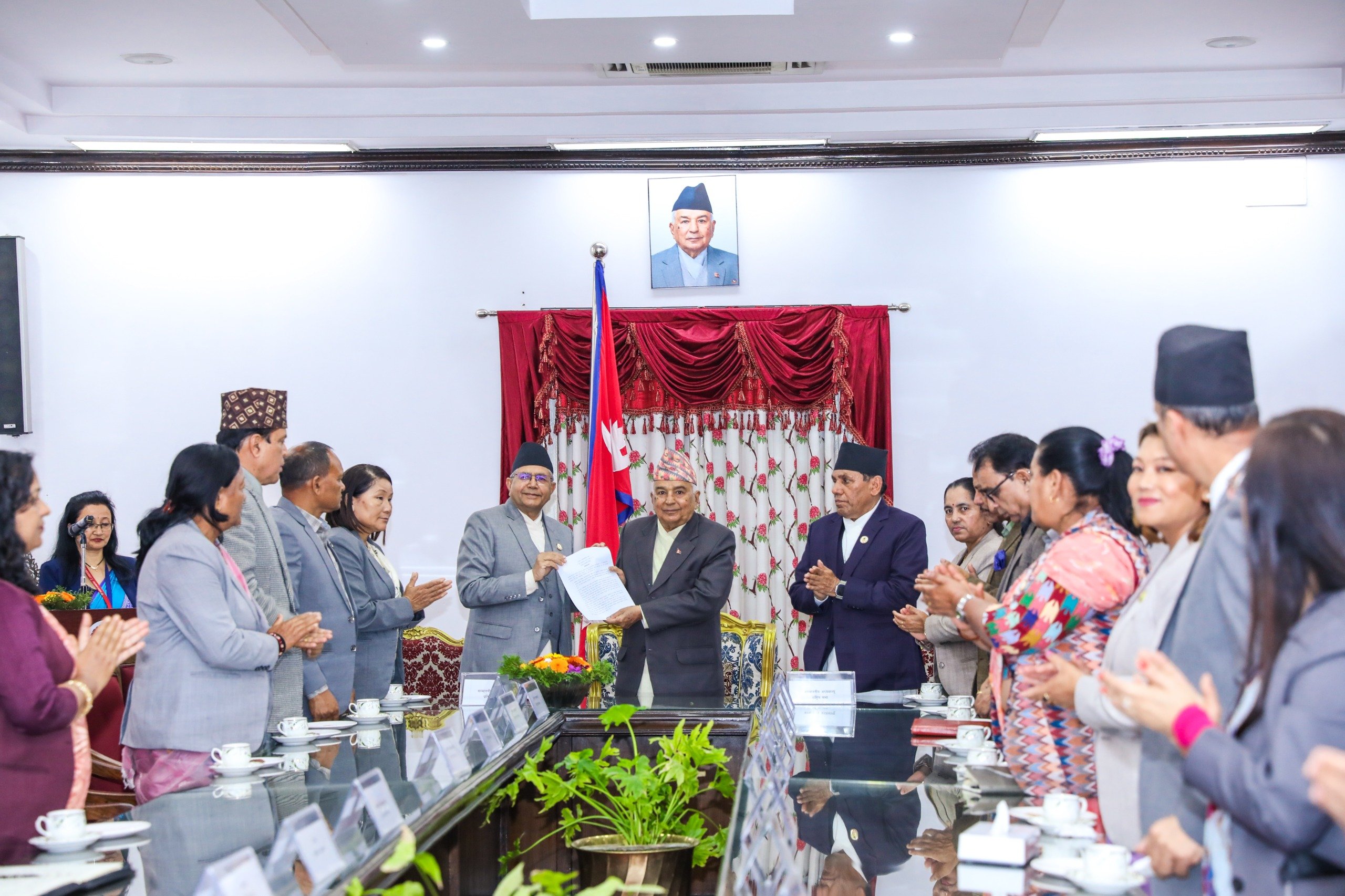 सरकारलाई जिम्मेवार र जनताप्रति उत्तरदायी बनाउन संसद्को भूमिका अझ प्रभावकारी बनाउनुपर्छ : राष्ट्रपति पौडेल