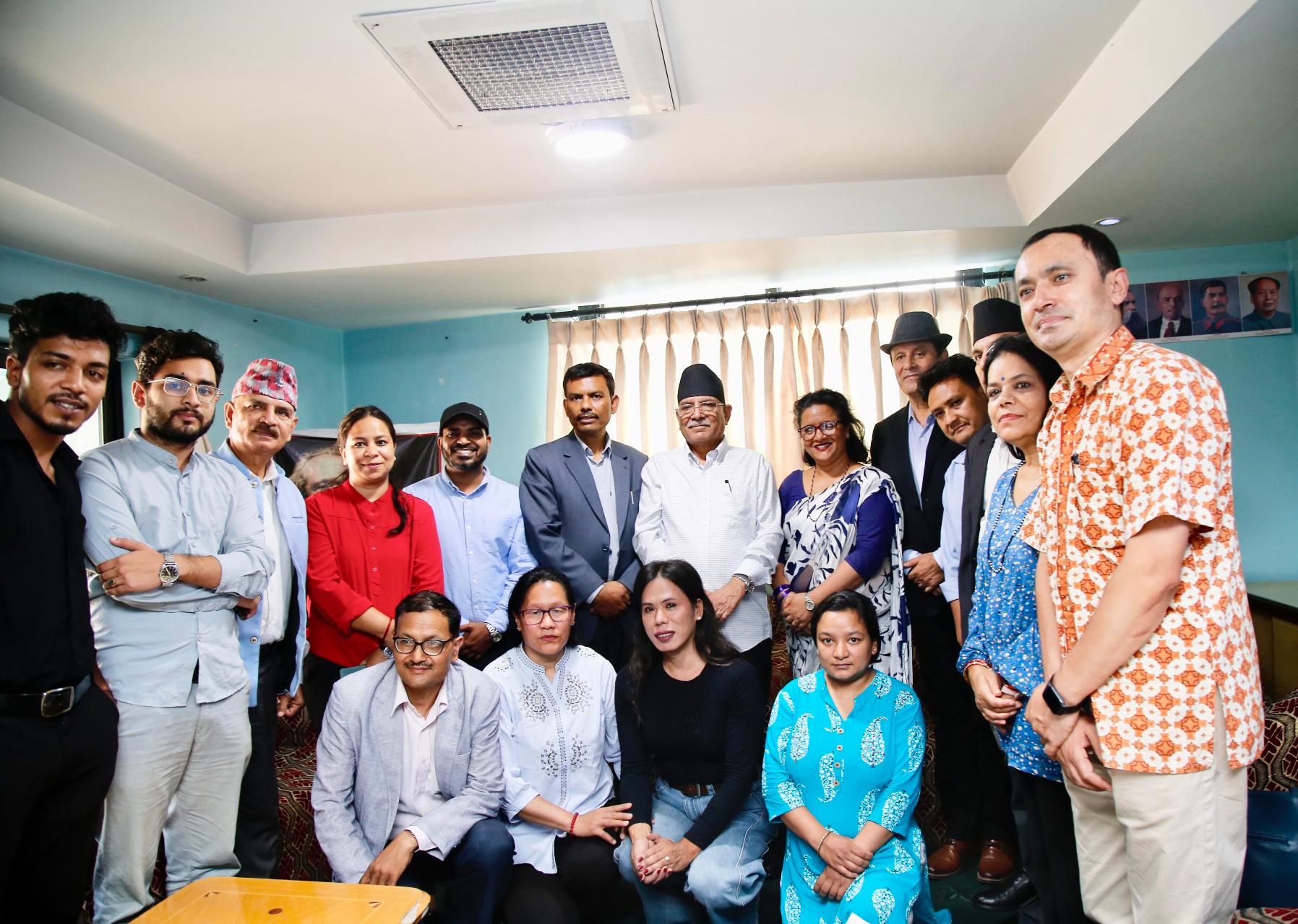 माओवादीसँग निर्वाचन प्रणाली र संविधान संशोधनको स्पष्ट धारणा छ  : प्रचण्ड