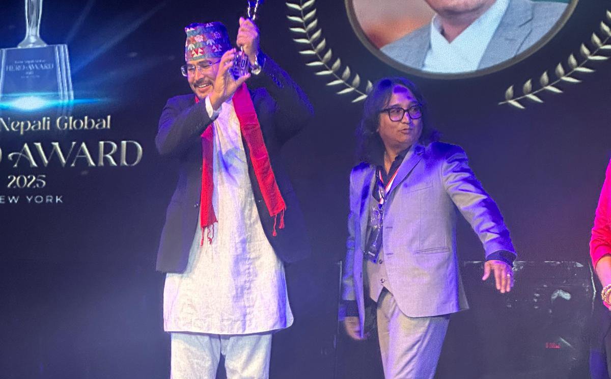   ज्ञानेन्द्र शाहीलाई ‘ग्लोबल हिरो अवार्ड’