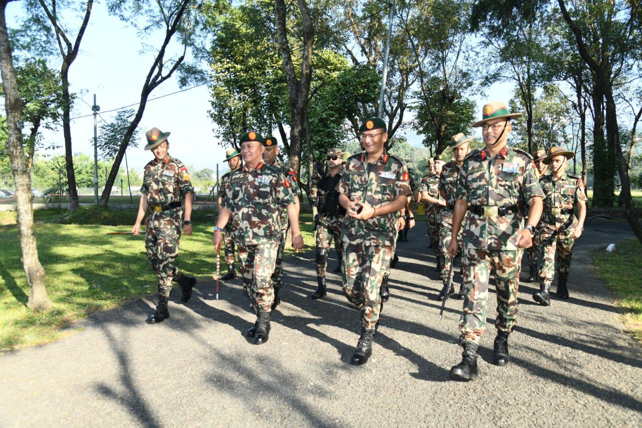   प्रधान सेनापति किन पुगे पोखरा ?