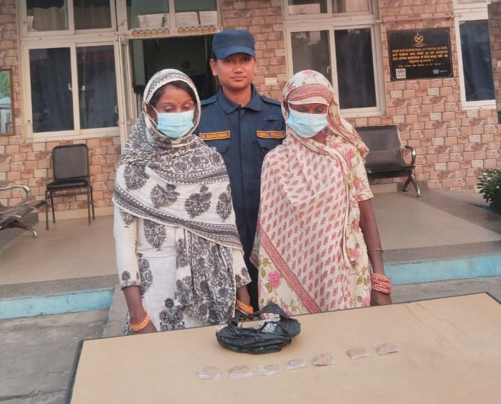 ब्राउन सुगरसहित दुई महिला पक्राउ
