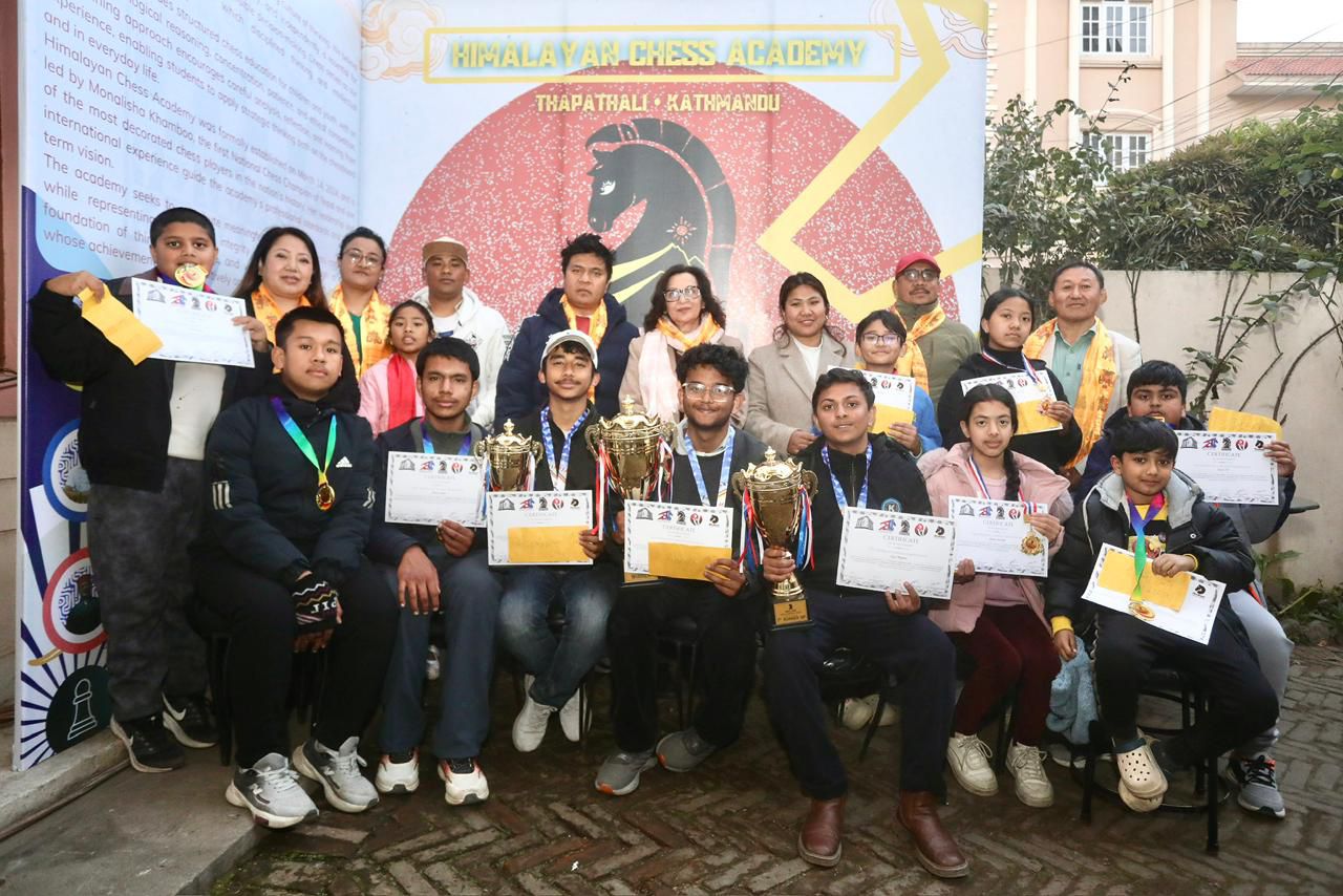 हिमालयन च्यालेन्जर्स चेस : शतप्रतिशत जितसहित अभिक शाह बने च्याम्पियन