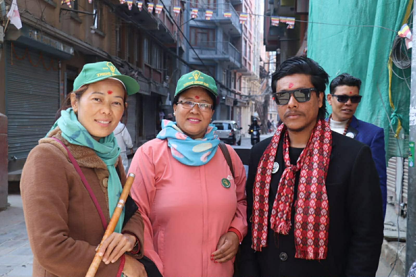 Ujyalo Nepal Party Intensifies Campaigning in Kathmandu Constituency 8 Ahead of Elections