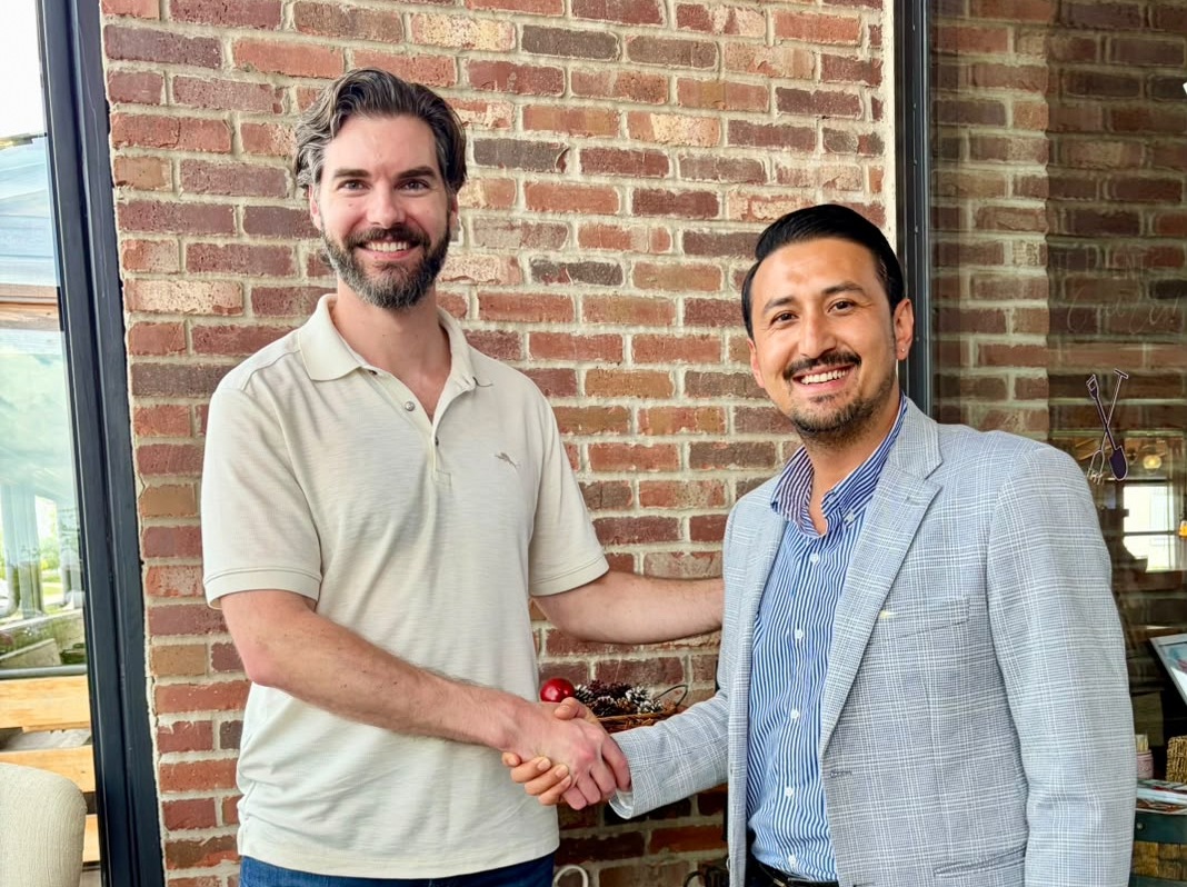 Rastriya Swatantra Party Leader Hikmat Jung Karki Meets Young Republican Chairman Hayden Phipps in Dallas