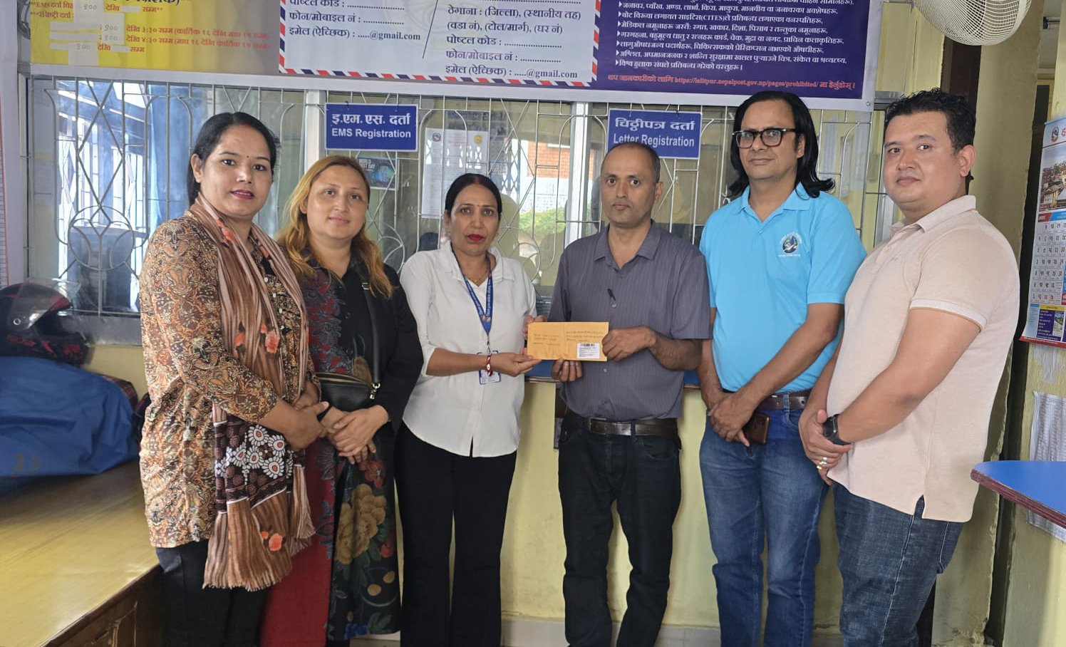 प्रेस स्वतन्त्रता र पत्रकार हितका लागि सरकारको ध्यानाकर्षण: प्रधानमन्त्रीलाई हुलाकबाटै सातबुँदे ज्ञापनपत्र