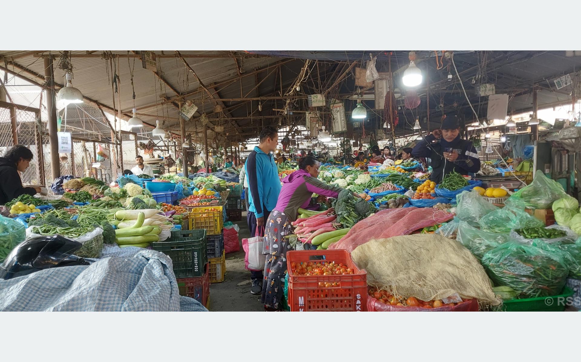 यस्तो छ आजका लागि कृषिउपजको थोक मूल्य