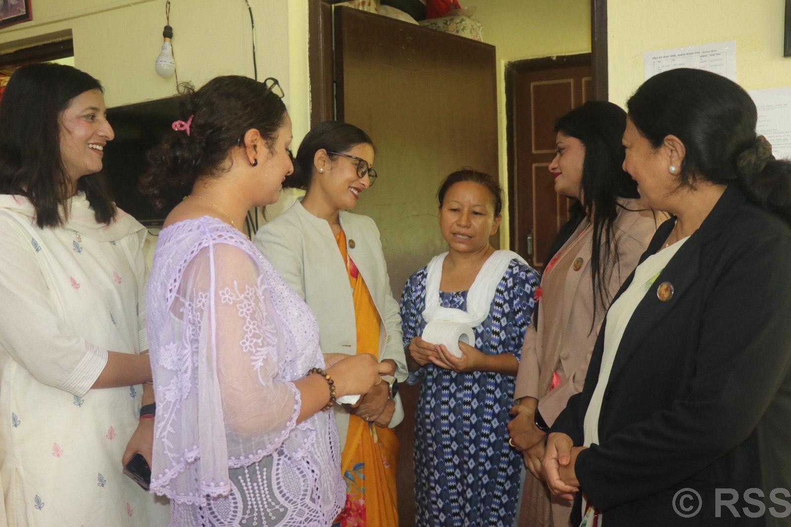मन्त्री बादीद्वारा बालमन्दिर ‘अटिजम’ विद्यालय अनुगमन
