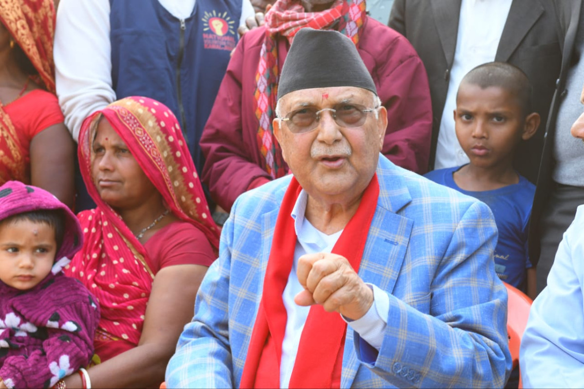 Former PM Oli Stresses Infrastructure, Social Reform, and National Unity for Nepal's Development