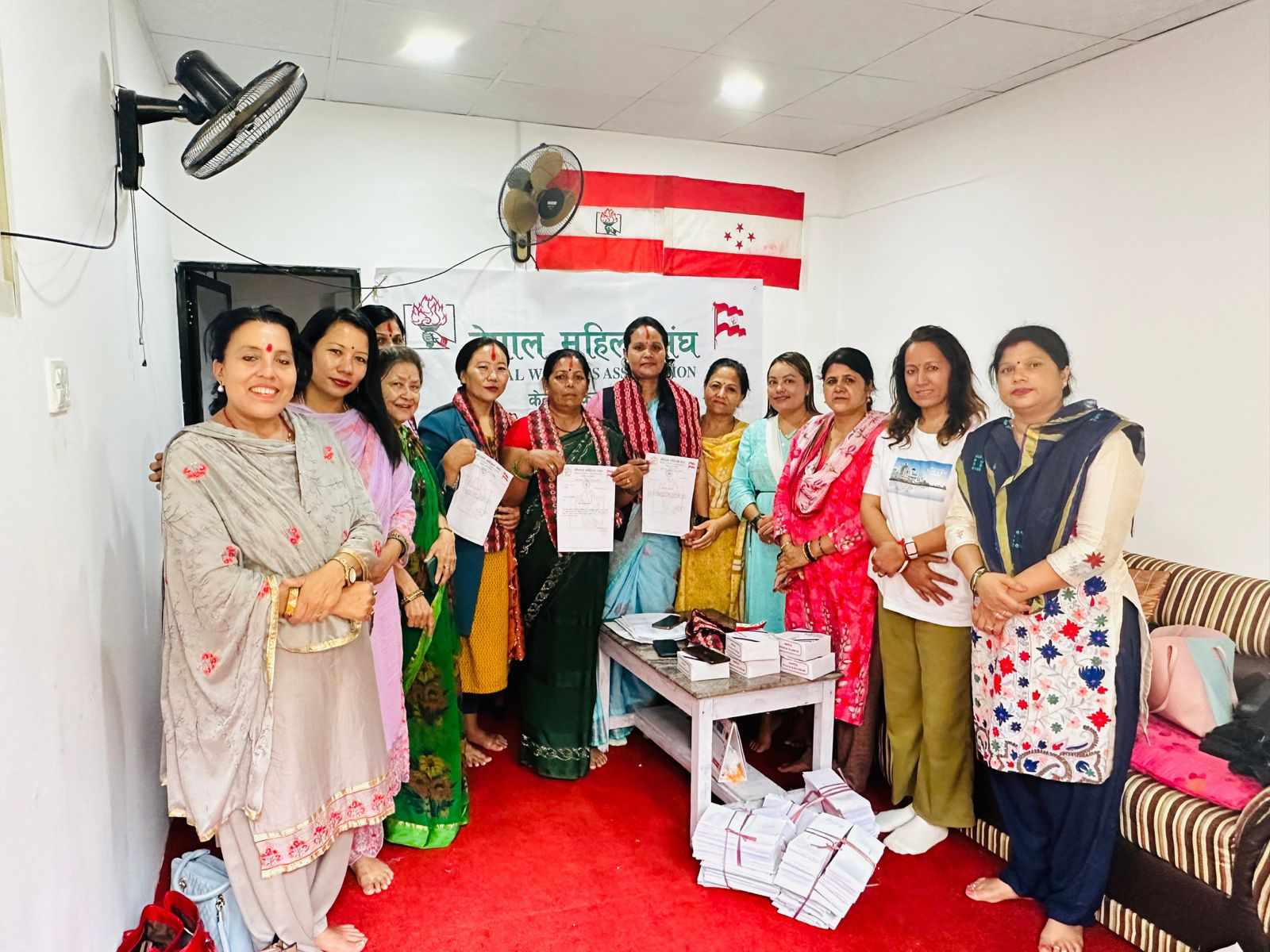   नेपाल महिला संघले तोक्यो चार जिल्ला अध्यक्ष