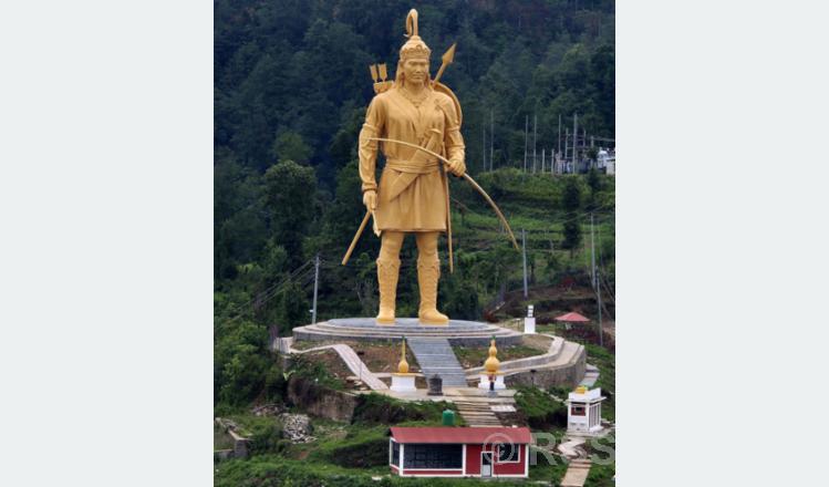 बुइपामा १ सय १० फिट अग्लो यलम्बरको प्रतिमासहित पार्क निर्माण