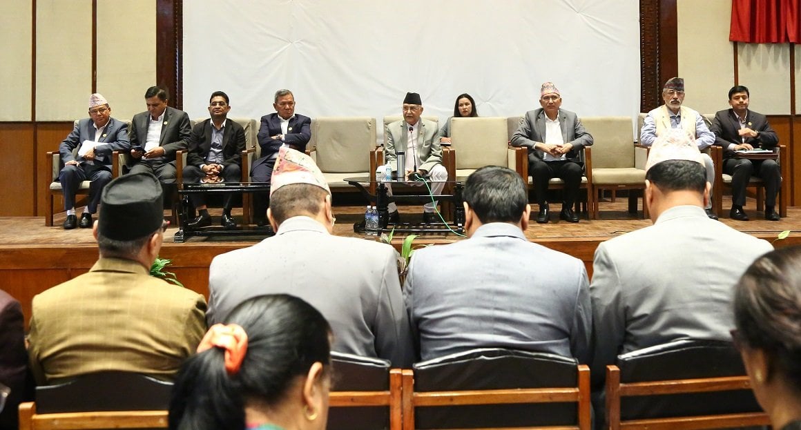 UML Parliamentary Party meeting at Parliament House