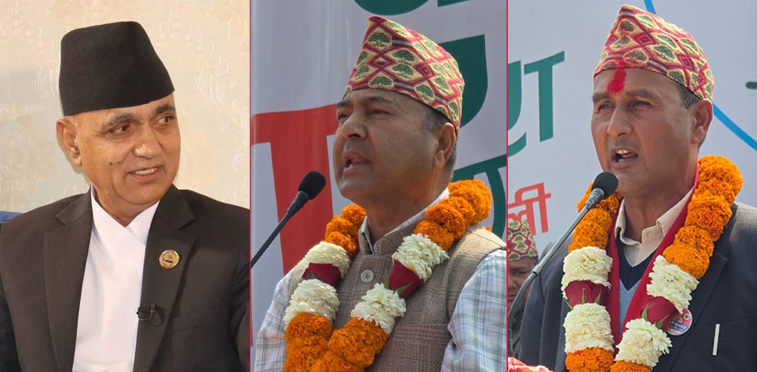   एमाले भर्सेस कांग्रेस : सुर्खेतका चुनावी कार्यक्रममा रक्सीका ग्यालेन र दोहोरी साँझको ‘बात’