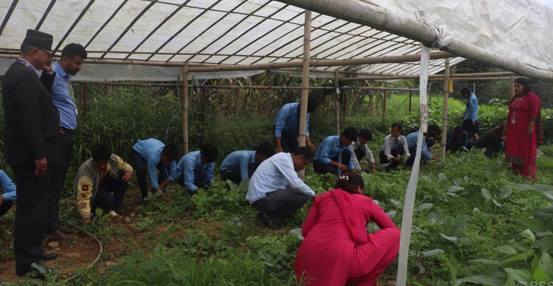   विद्यार्थीलाई अभ्यासमूलक व्यावहारिक शिक्षा दिँदै ‘यशोधरा’