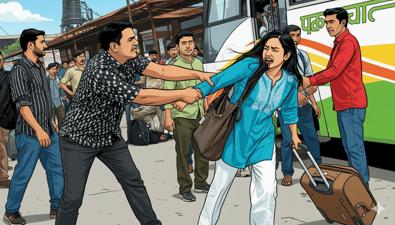 Kathmandu Police Arrest 13 for Harassing Passengers at Bus Terminals