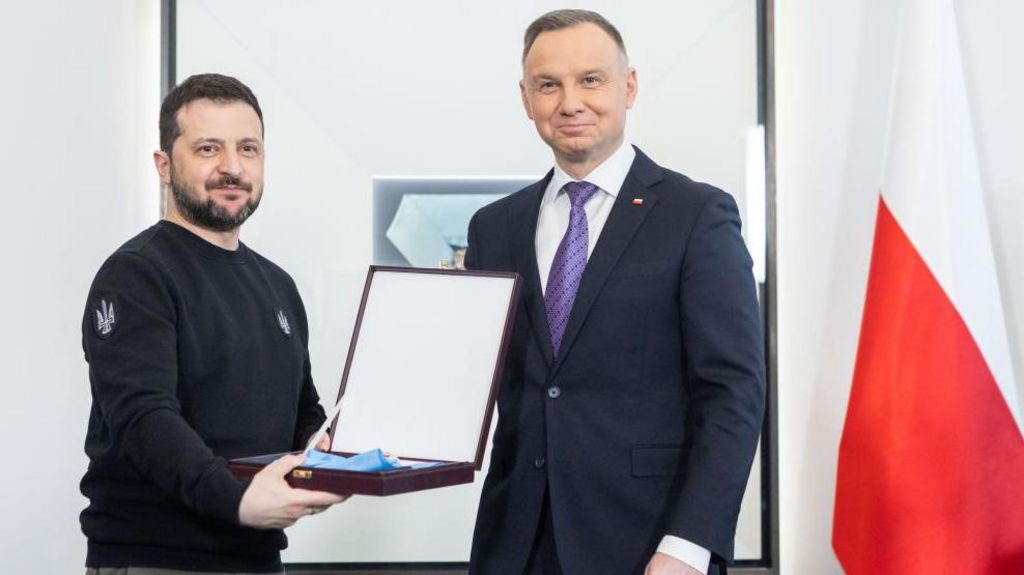 Poland Revokes Top State Honor to Zelensky Over Controversial Military Unit Naming